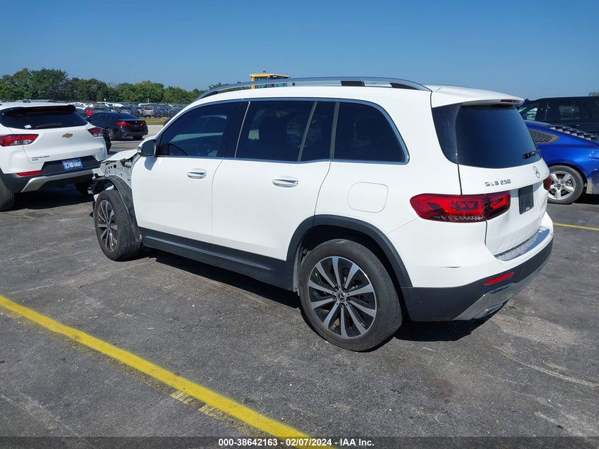 2021 Mercedes-Benz Glb 250 VIN: W1N4M4GB7MW145195 Lot: 38642163
