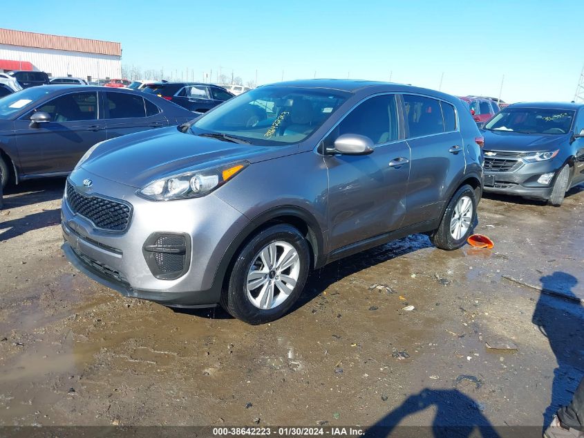 2017 Kia Sportage Lx VIN: KNDPM3AC5H7151870 Lot: 38642223