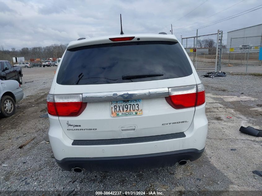 2013 Dodge Durango Sxt VIN: 1C4RDJAG3DC518234 Lot: 38642237