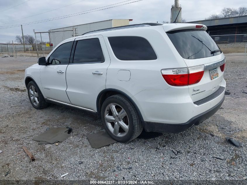 2013 Dodge Durango Sxt VIN: 1C4RDJAG3DC518234 Lot: 38642237