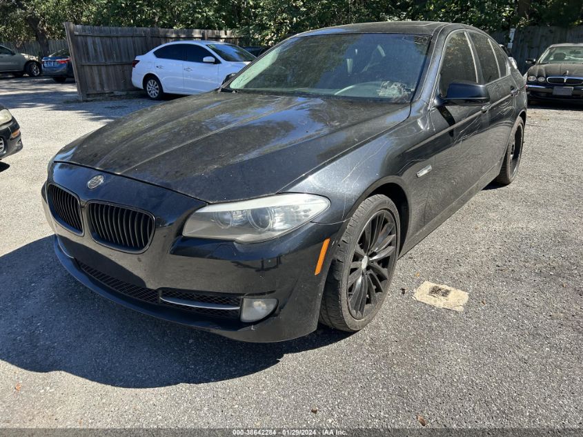 2011 BMW 550I VIN: WBAFR9C57BC618393 Lot: 38642284