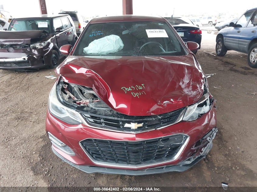 2016 CHEVROLET CRUZE LT - 1G1BE5SM2G7245643
