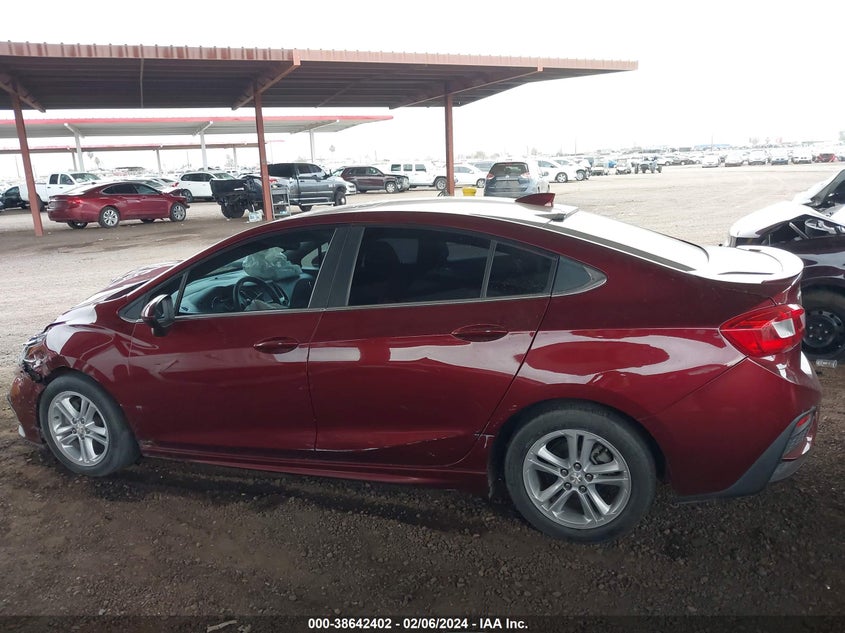 2016 CHEVROLET CRUZE LT - 1G1BE5SM2G7245643