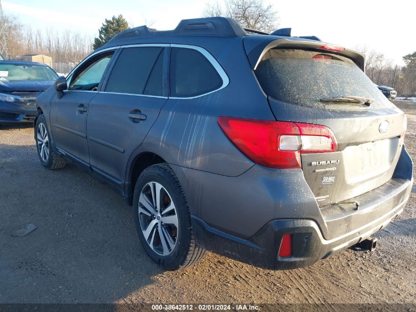 2019 Subaru Outback 2.5I Limited VIN: 4S4BSANC5K3312629 Lot: 38642512