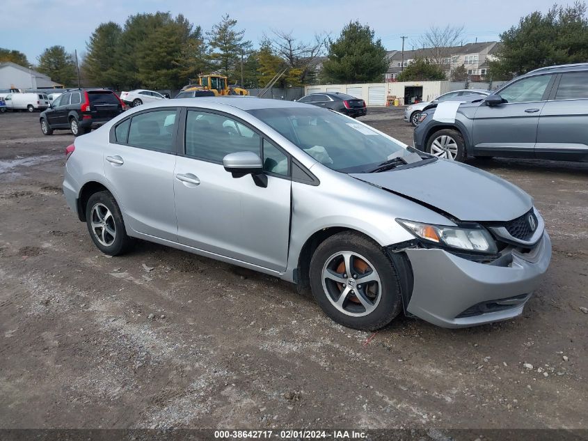 2015 Honda Civic Se VIN: 19XFB2F7XFE292096 Lot: 38642717