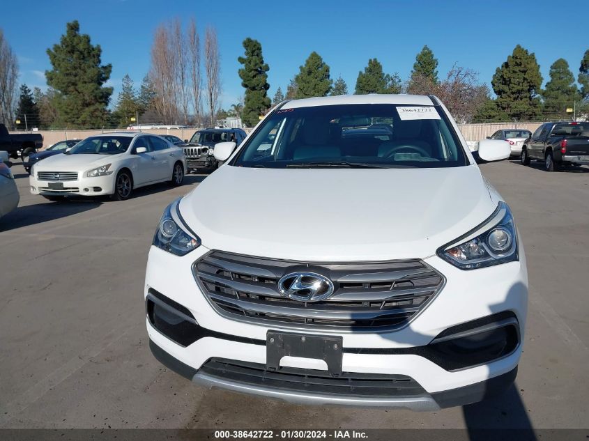 5XYZT3LB2HG383765 2017 Hyundai Santa Fe Sport 2.4L