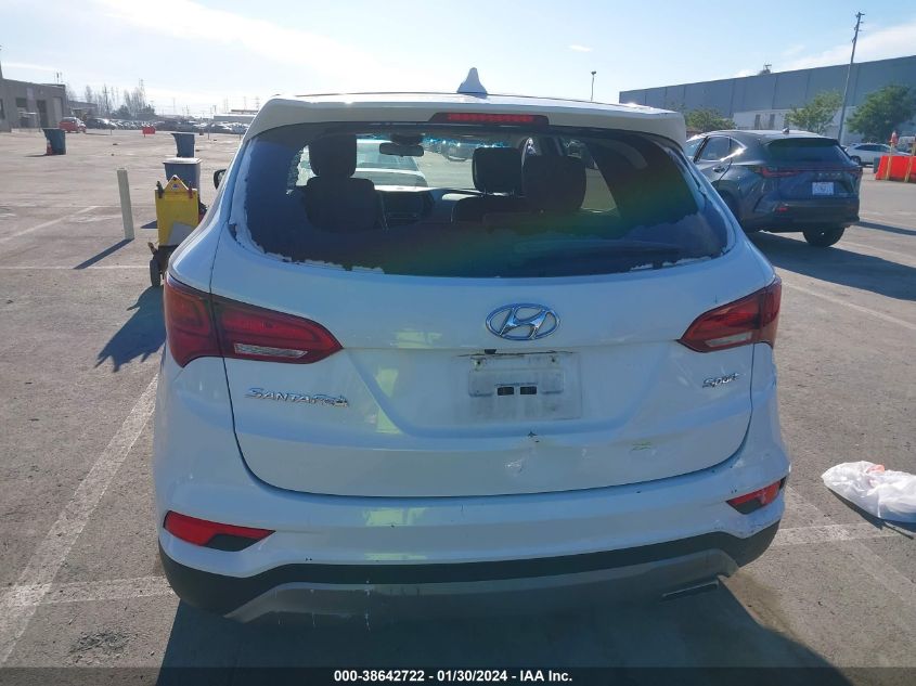 5XYZT3LB2HG383765 2017 Hyundai Santa Fe Sport 2.4L