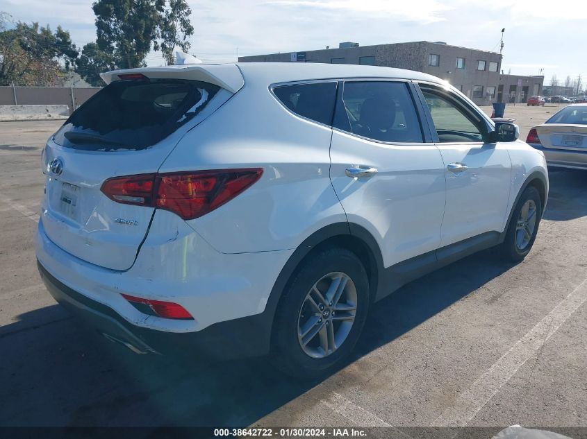 2017 Hyundai Santa Fe Sport 2.4L VIN: 5XYZT3LB2HG383765 Lot: 38642722