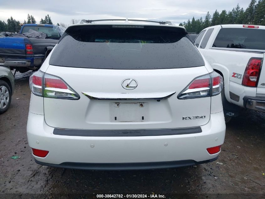 2015 Lexus Rx 350 VIN: 2T2BK1BAXFC258289 Lot: 38642782