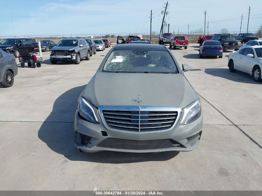 2015 Mercedes-Benz S-Class S 550 VIN: WDDUG8FB2FA185116 Lot: 38642794