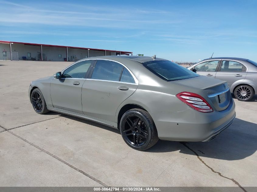 2015 Mercedes-Benz S-Class S 550 VIN: WDDUG8FB2FA185116 Lot: 38642794