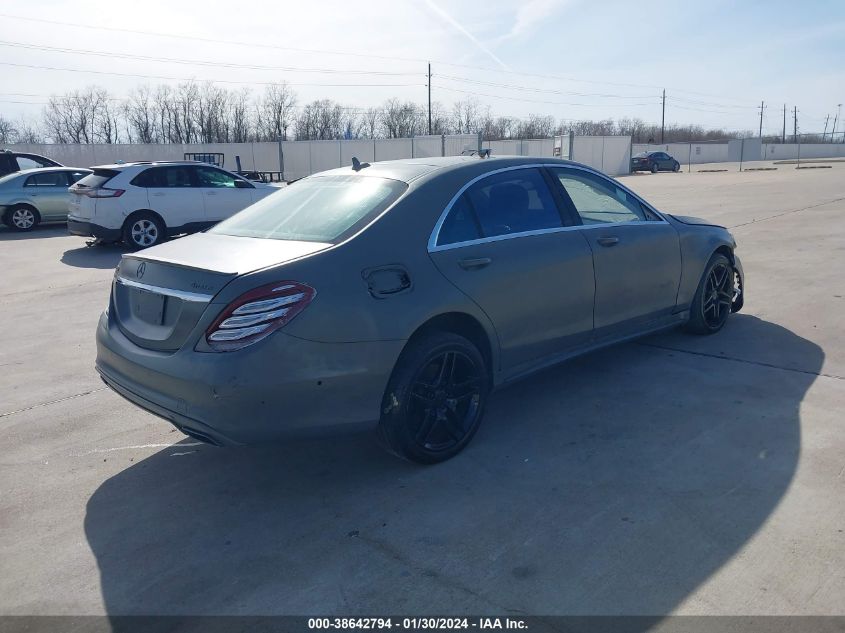 2015 Mercedes-Benz S-Class S 550 VIN: WDDUG8FB2FA185116 Lot: 38642794