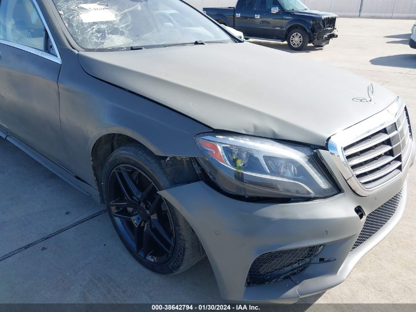 2015 Mercedes-Benz S-Class S 550 VIN: WDDUG8FB2FA185116 Lot: 38642794