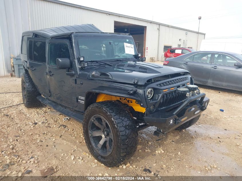 2017 Jeep Wrangler Unlimited Sport Rhd 4X4 VIN: 1C4BJWKG7HL518281 Lot: 38642798