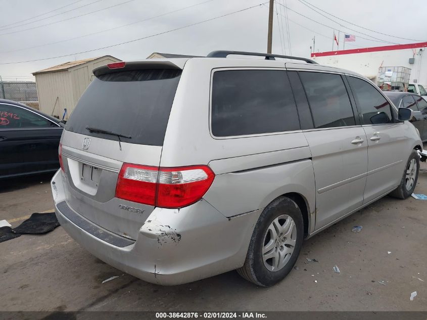 2005 Honda Odyssey Ex VIN: 5FNRL38445B424491 Lot: 38642876