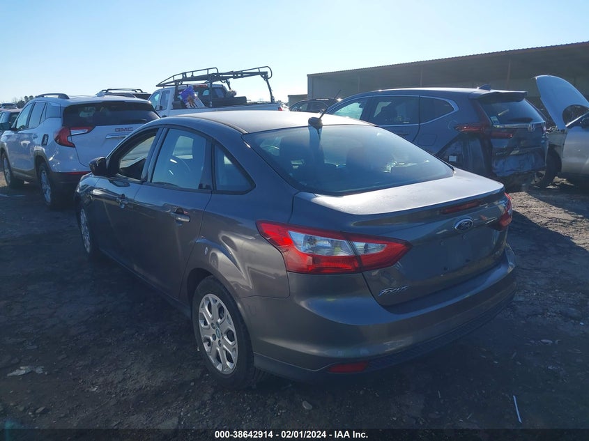 2012 Ford Focus Se VIN: 1FAHP3F25CL216153 Lot: 38642914