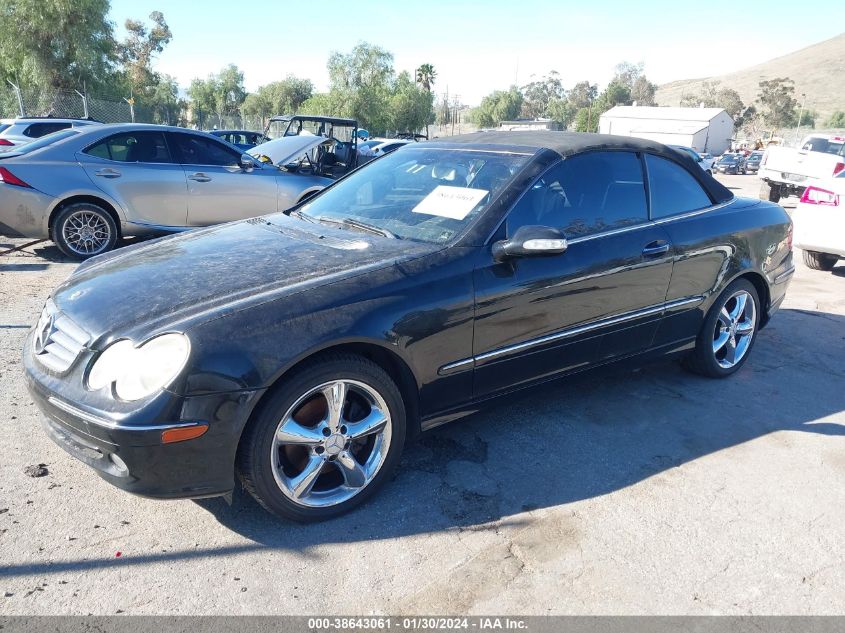 2004 Mercedes-Benz Clk 320 VIN: WDBTK65GX4T030061 Lot: 38643061