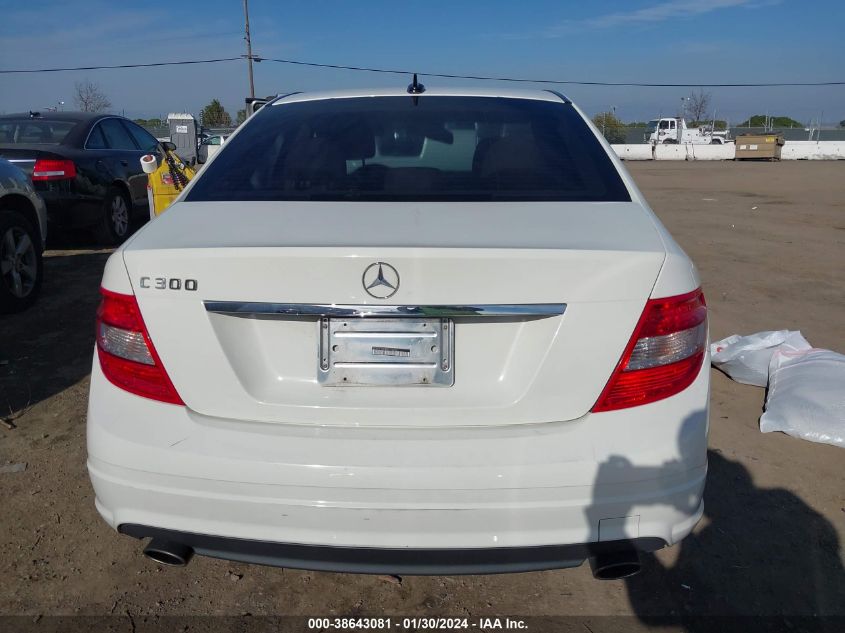 2011 Mercedes-Benz C 300 Luxury/Sport VIN: WDDGF5EB9BR173802 Lot: 38643081