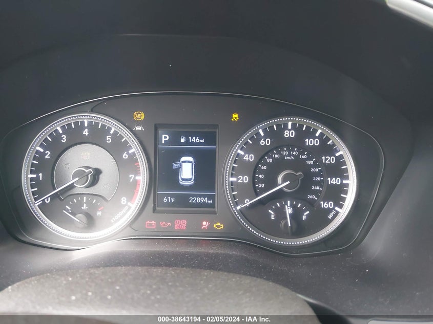 VIN 5NMS23AD8LH253433 2020 HYUNDAI SANTA FE SE