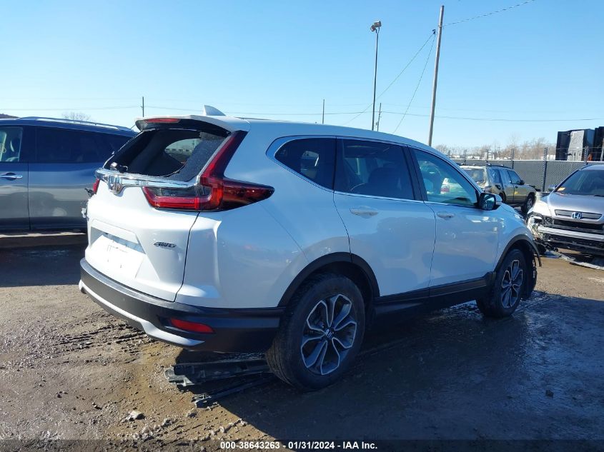 2021 Honda Cr-V Awd Ex-L VIN: 7FARW2H85ME015875 Lot: 38643263