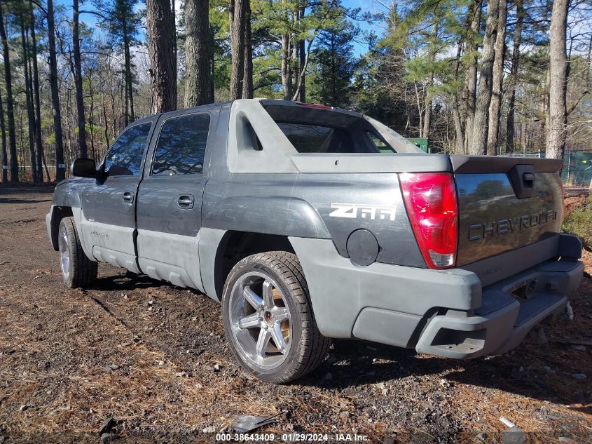 2003 Chevrolet Avalanche 1500 VIN: 3GNEC13T13G147623 Lot: 38643409