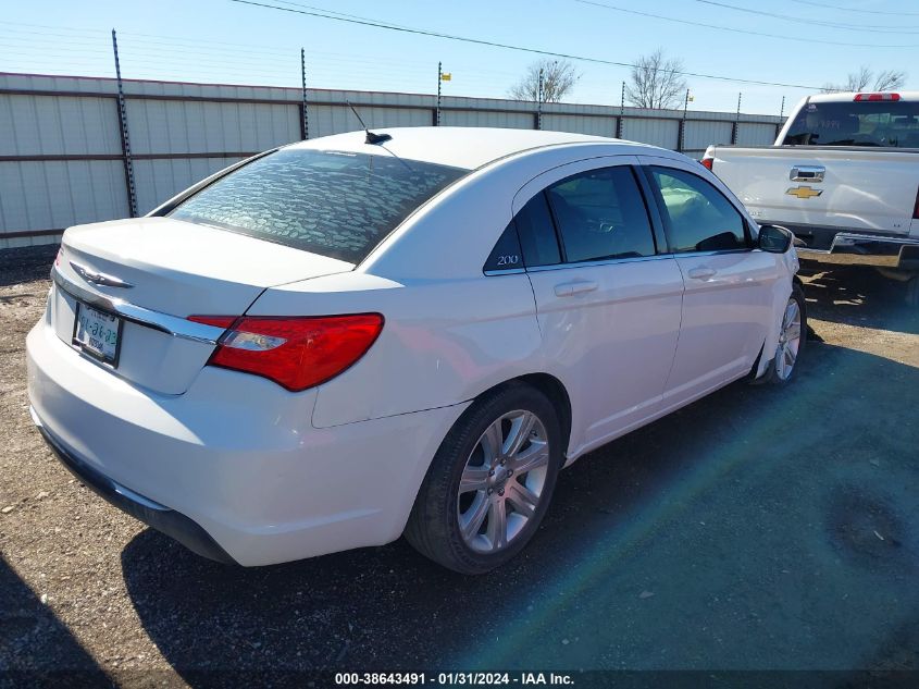 2012 Chrysler 200 Touring VIN: 1C3CCBBB3CN129487 Lot: 38643491