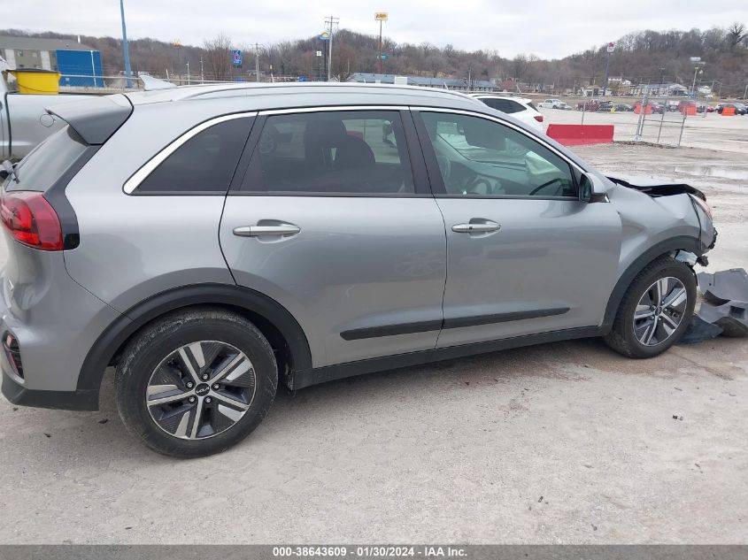 2022 Kia Niro Lxs Se VIN: KNDCB3LC4N5546664 Lot: 38643609