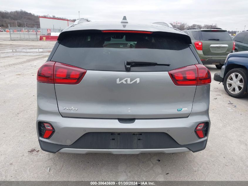 2022 Kia Niro Lxs Se VIN: KNDCB3LC4N5546664 Lot: 38643609