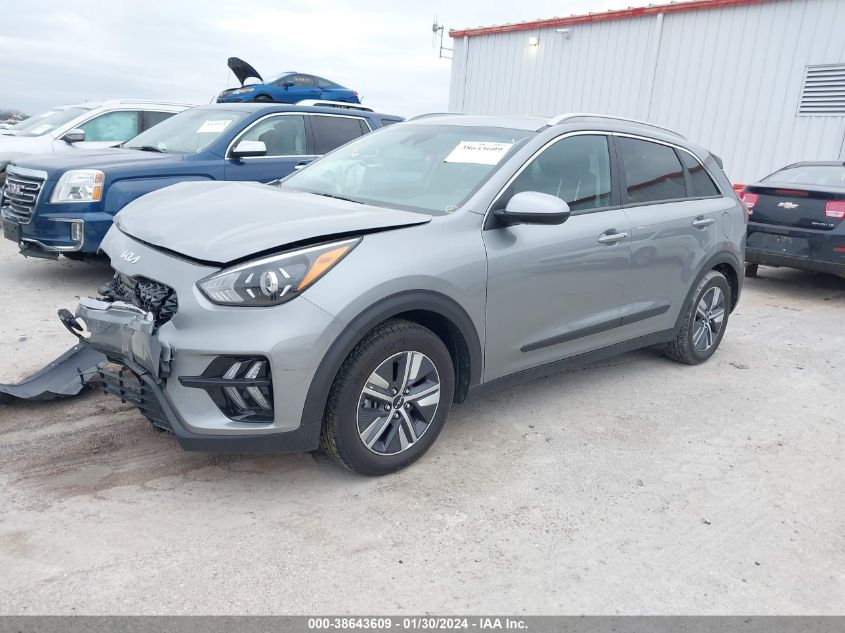 2022 Kia Niro Lxs Se VIN: KNDCB3LC4N5546664 Lot: 38643609