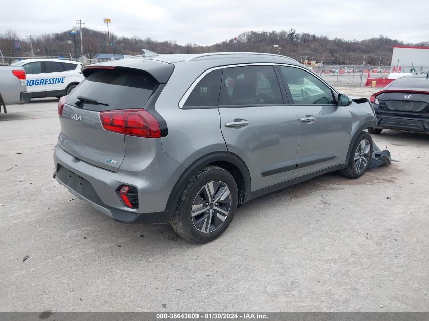 2022 Kia Niro Lxs Se VIN: KNDCB3LC4N5546664 Lot: 38643609