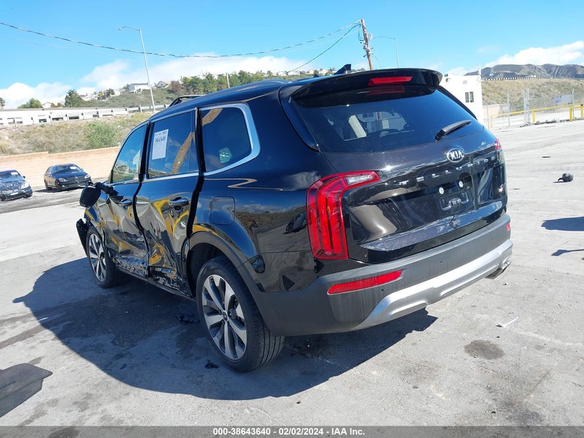 2021 KIA TELLURIDE 3.8L V-6 DI, DOHC, V(VIN: 5XYP64HC5MG140791