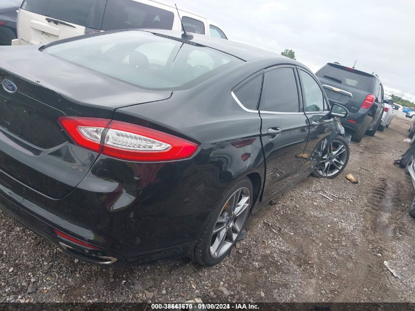 2014 Ford Fusion Titanium VIN: 3FA6P0K92ER376357 Lot: 38643675