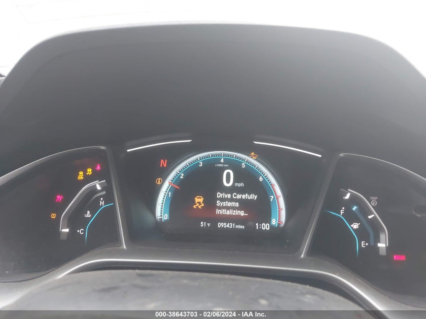 VIN 19XFC1F92HE210809 2017 HONDA CIVIC TOURING