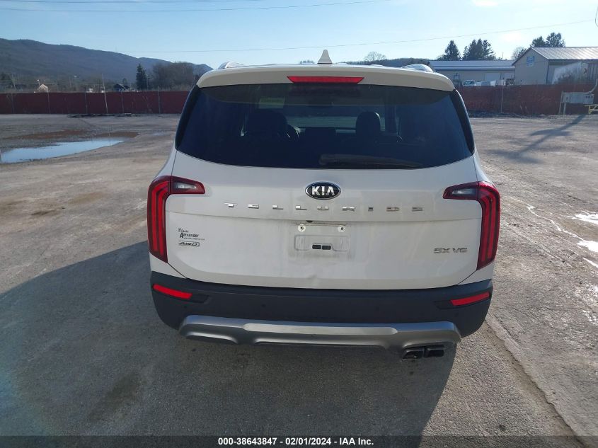 2020 Kia Telluride Sx VIN: 5XYP5DHC3LG062125 Lot: 38643847