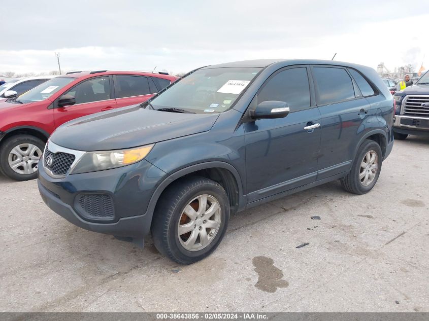 2011 Kia Sorento Lx VIN: 5XYKT3A18BG094263 Lot: 38643856