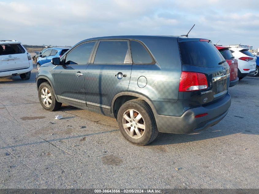 2011 Kia Sorento Lx VIN: 5XYKT3A18BG094263 Lot: 38643856