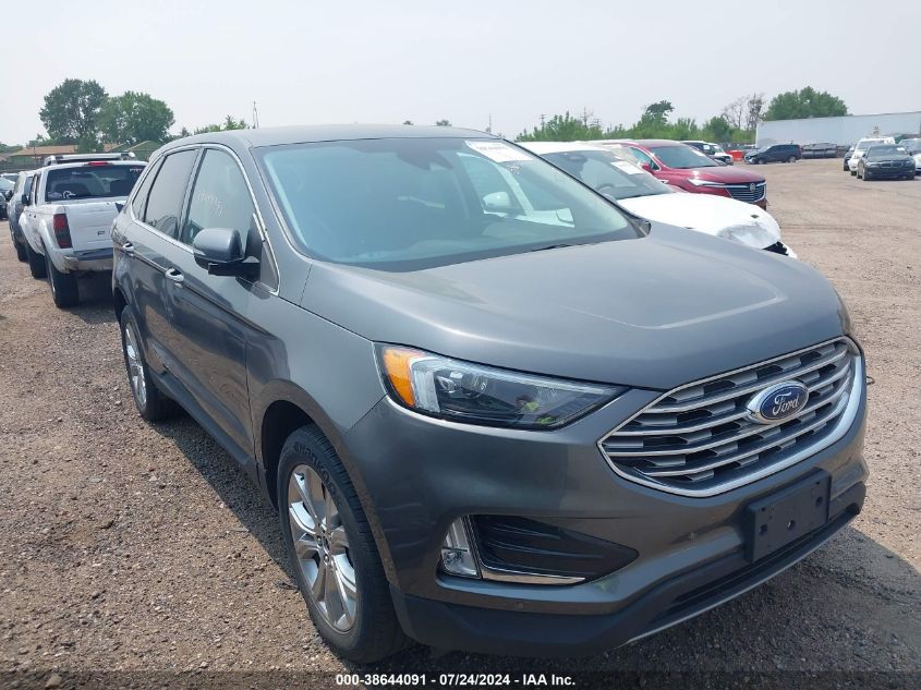 2022 Ford Edge Titanium VIN: 2FMPK4K96NBB04151 Lot: 38644091