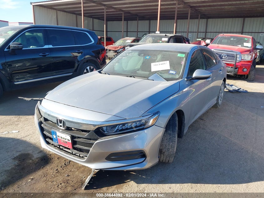 2020 HONDA ACCORD VIN: 1HGCV1F18LA037611