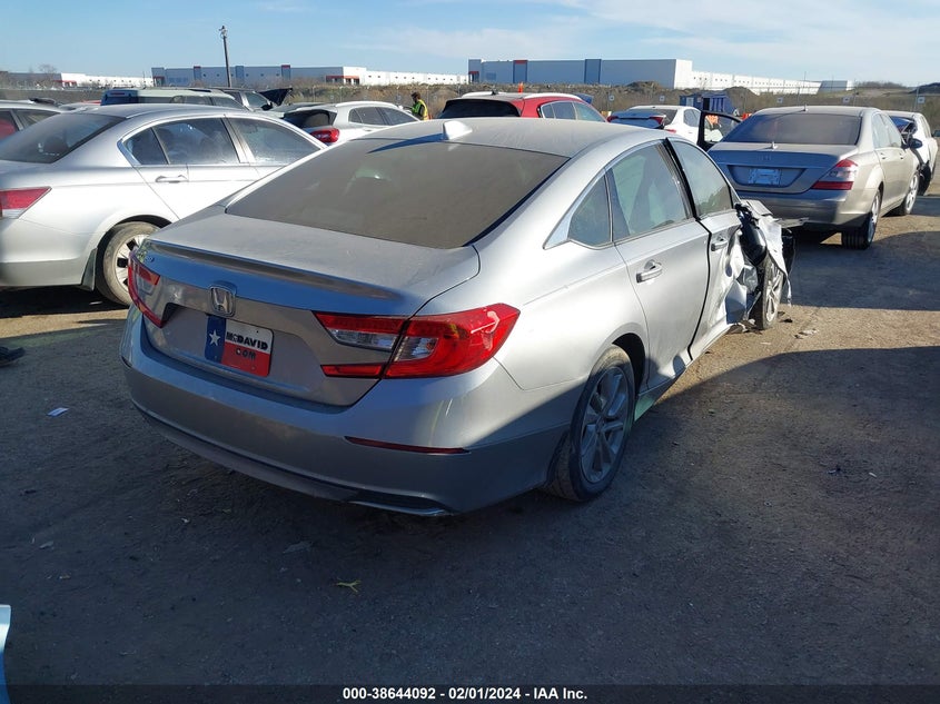 2020 HONDA ACCORD VIN: 1HGCV1F18LA037611