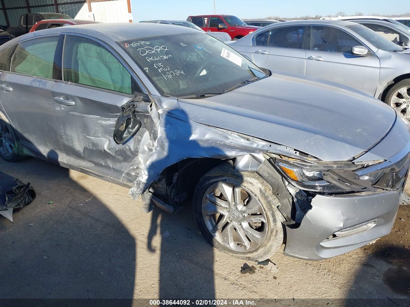 2020 HONDA ACCORD VIN: 1HGCV1F18LA037611