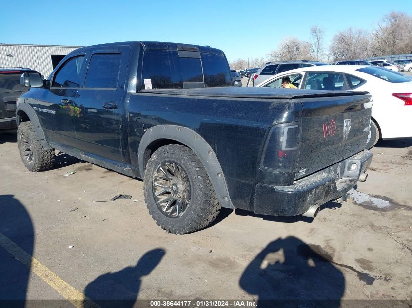 2012 Ram 1500 Sport VIN: 1C6RD7MT0CS192920 Lot: 38644177