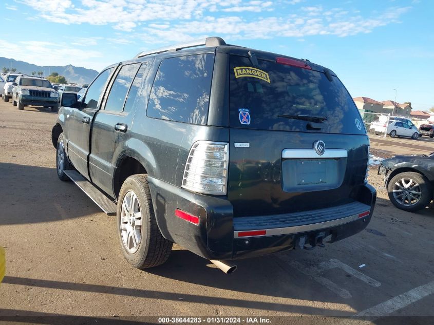 2008 Mercury Mountaineer Premier VIN: 4M2EU38818UJ09782 Lot: 38644283