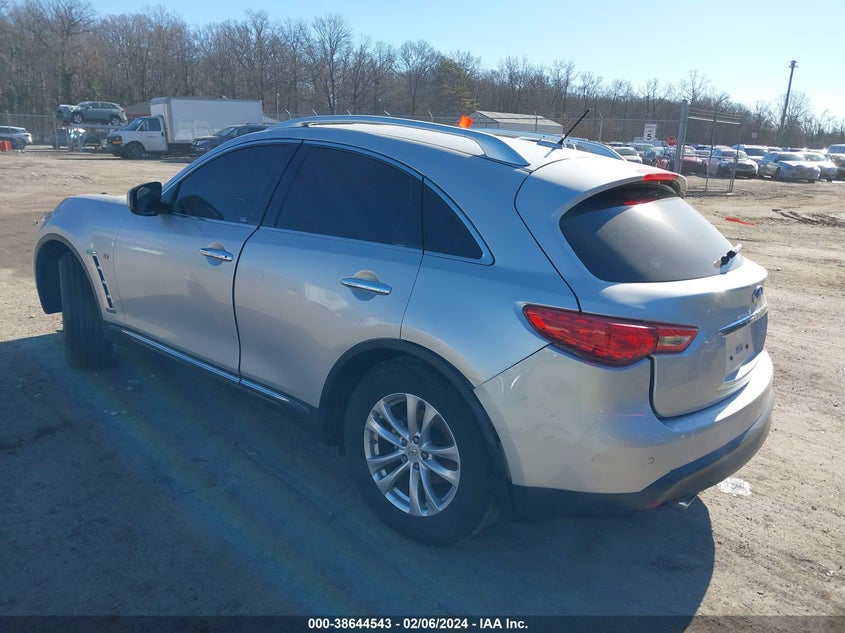 2014 Infiniti Qx70 VIN: JN8CS1MW8EM412778 Lot: 38644543