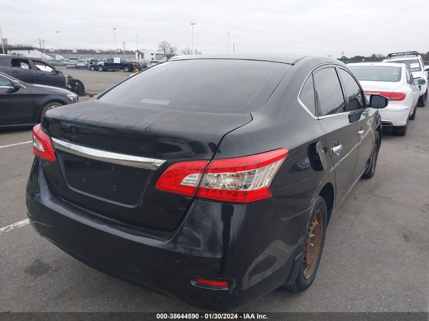 2015 Nissan Sentra S VIN: 3N1AB7APXFY362504 Lot: 38644590