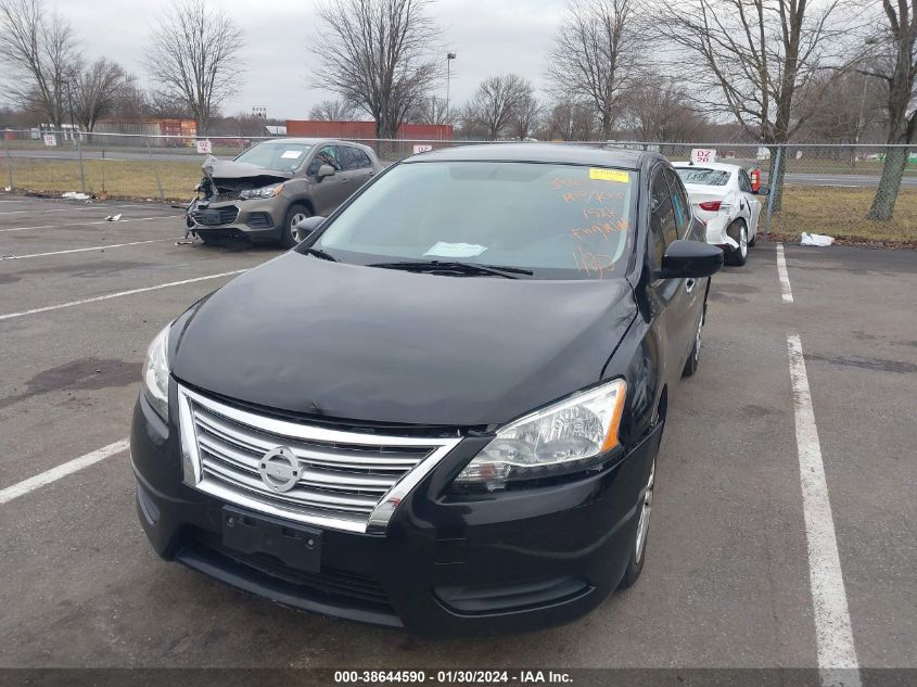 2015 Nissan Sentra S VIN: 3N1AB7APXFY362504 Lot: 38644590