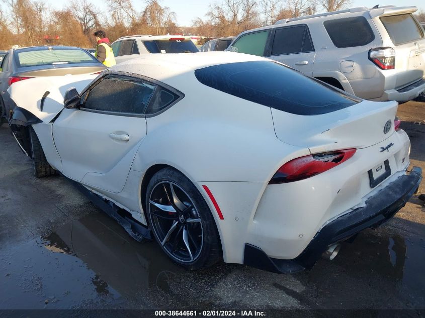 2022 Toyota Gr Supra 3.0 Premium VIN: WZ1DB0C00NW053696 Lot: 38644661