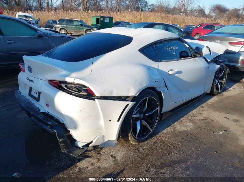 2022 Toyota Gr Supra 3.0 Premium VIN: WZ1DB0C00NW053696 Lot: 38644661