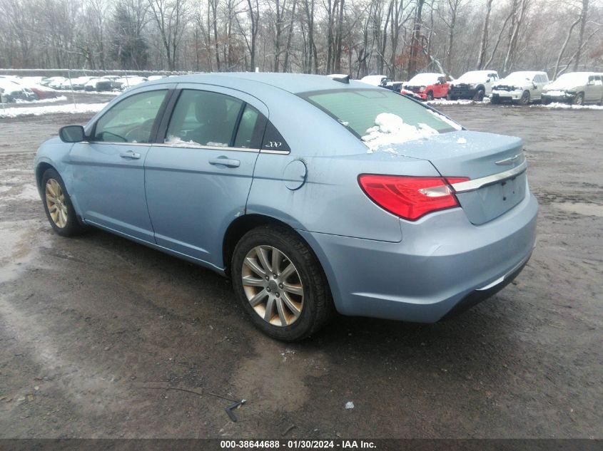 2012 Chrysler 200 Touring VIN: 1C3CCBBB4CN142930 Lot: 38644688