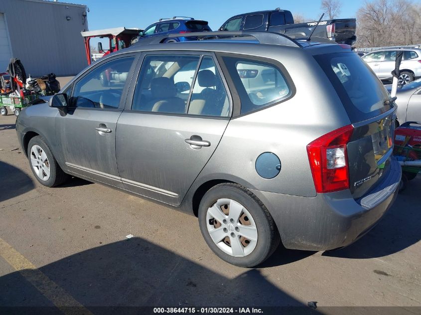 2009 Kia Rondo Lx VIN: KNAFG528097282776 Lot: 38644715