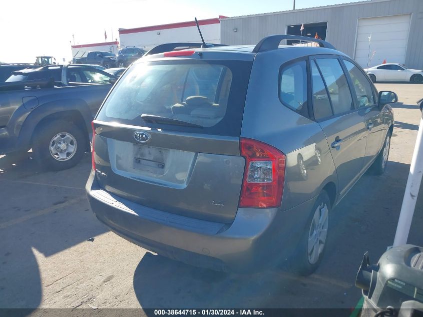 2009 Kia Rondo Lx VIN: KNAFG528097282776 Lot: 38644715